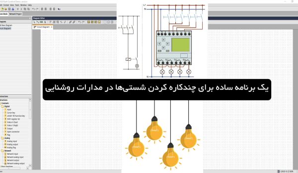 پوستر چندکاره کردن شستی ها در لوگو